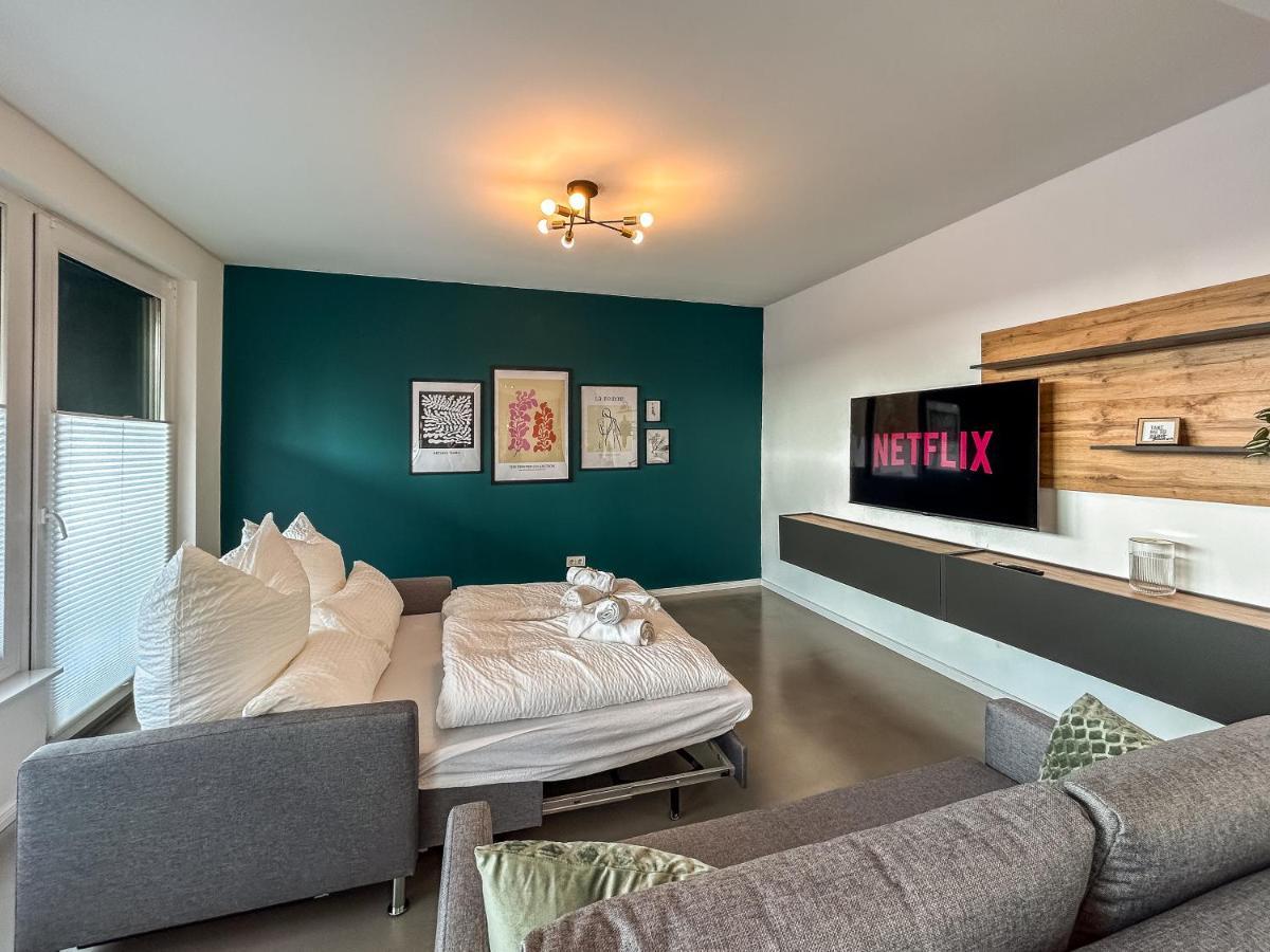 Design-Apartment - Bochum Zentrum - 2 Balkons - 118M2 - Netflix Εξωτερικό φωτογραφία