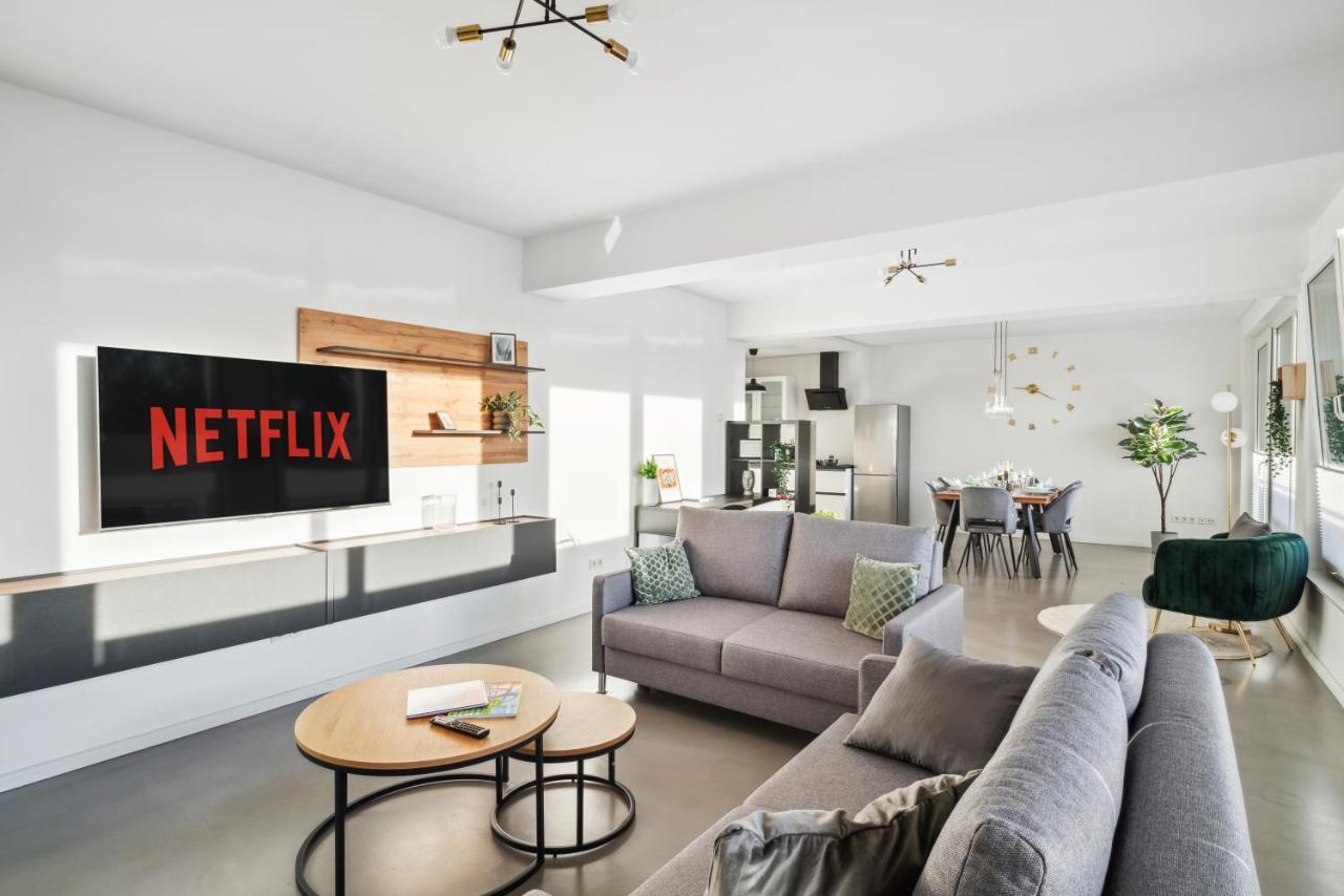 Design-Apartment - Bochum Zentrum - 2 Balkons - 118M2 - Netflix Εξωτερικό φωτογραφία