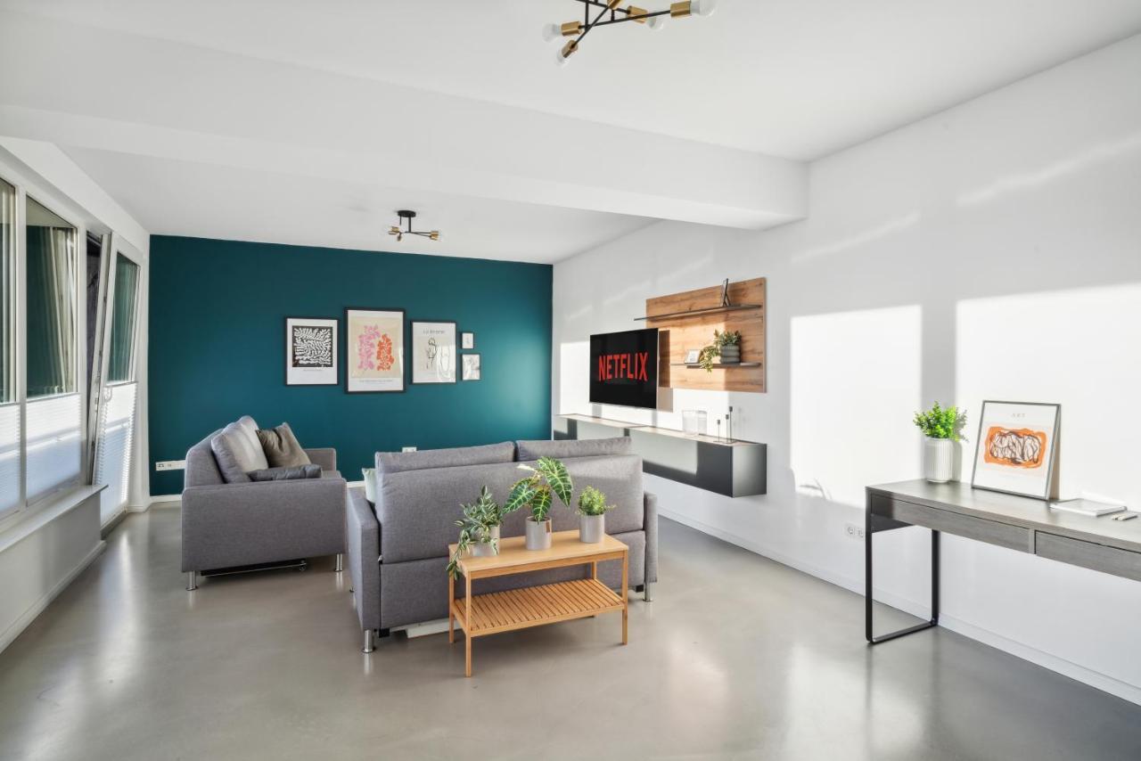 Design-Apartment - Bochum Zentrum - 2 Balkons - 118M2 - Netflix Εξωτερικό φωτογραφία